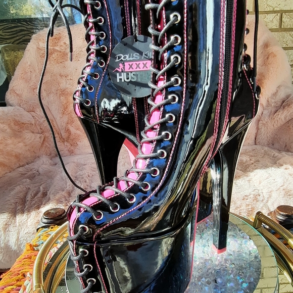 Platform Stiletto Boots - Picture 6 of 13